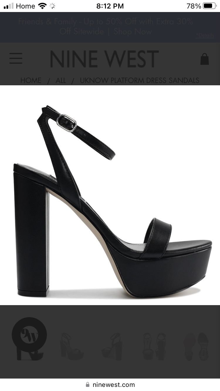 Nine West Platform Heels