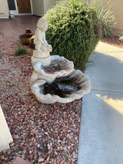 Outdoor fountain