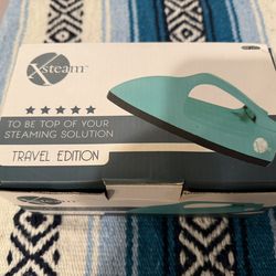 XSteam Steaming Iron - Travel Steaming Solution - New!