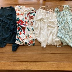 4 Piece Women Blouse Bundle 