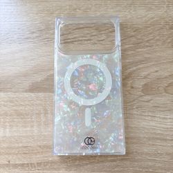 Cocomii Rectangle Iridescent Opal MagSafe iPhone 17 Pro Max Case