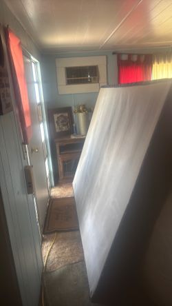 Box spring bed no mattress