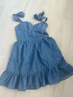 Denim dress