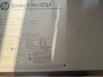 HP series pro 327pf