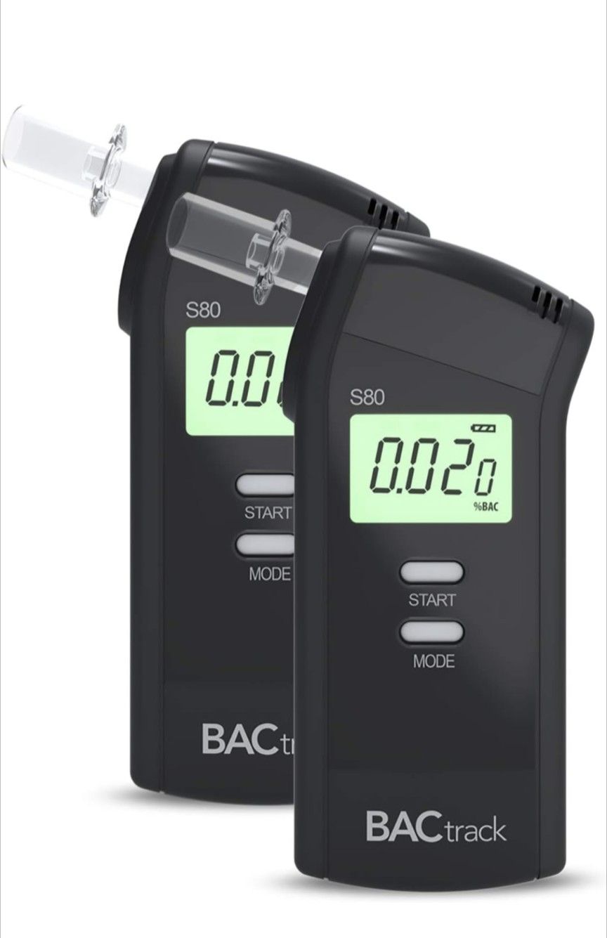 BACtrack S80 Breathalyzer | Professional-Grade Accuracy | DOT & NHTSA Approved | FDA 510(k) Cleared | Portable Breath Alcohol Tester