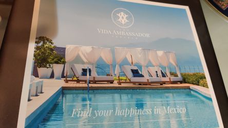 Vacation certificate. Mexico. Vidanta