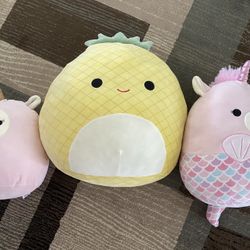 Squishmallows x 3 (12 - 20 inches)