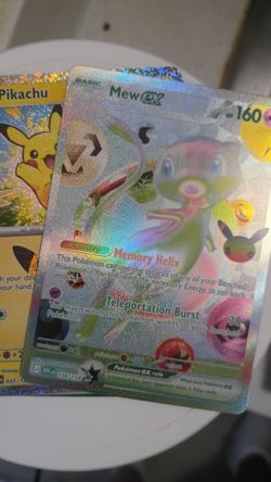 Mew ex Full Art Pokémon Card 158/128