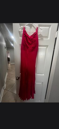 Red beautiful long dress