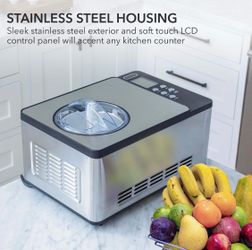 BRAND NEW- Unopened Box- Whynter ICM-200LS 2.1 Quart Ice Cream Maker