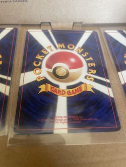 Pokémon Card, 1996