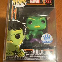 Hulk Funko Blacklight Exclusive