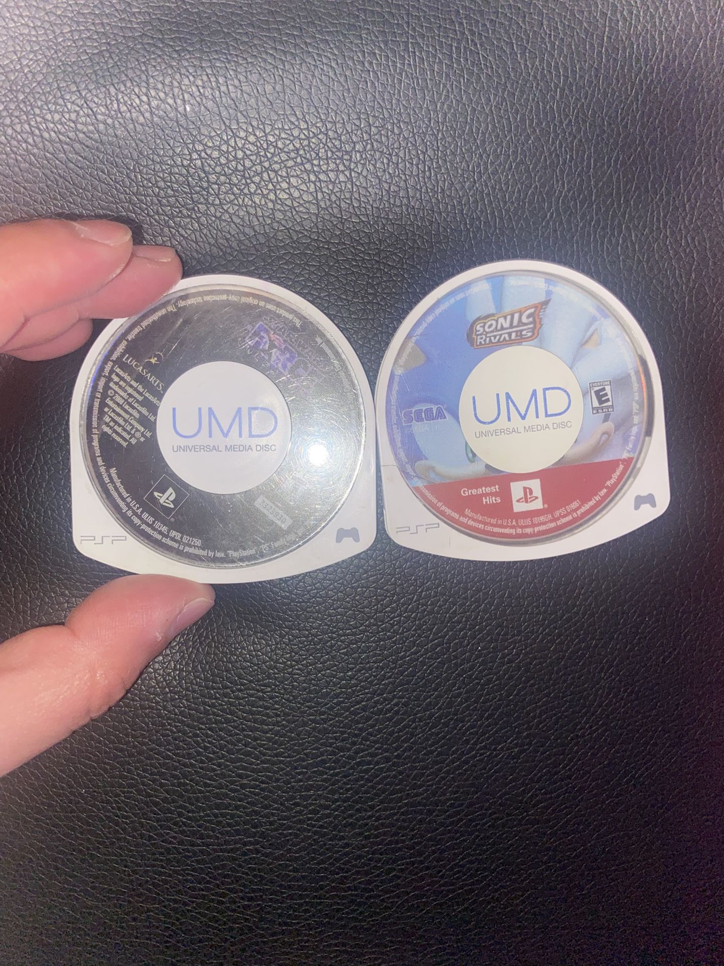 Sonic Rivals Star Wars, The Force Unleashed PSP