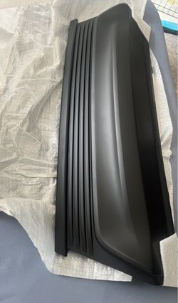 Rear bumper valance and garnish for 2020 civic coupe