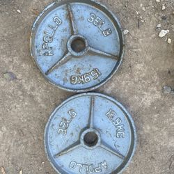 35lb Olympic Weight Plate Set 