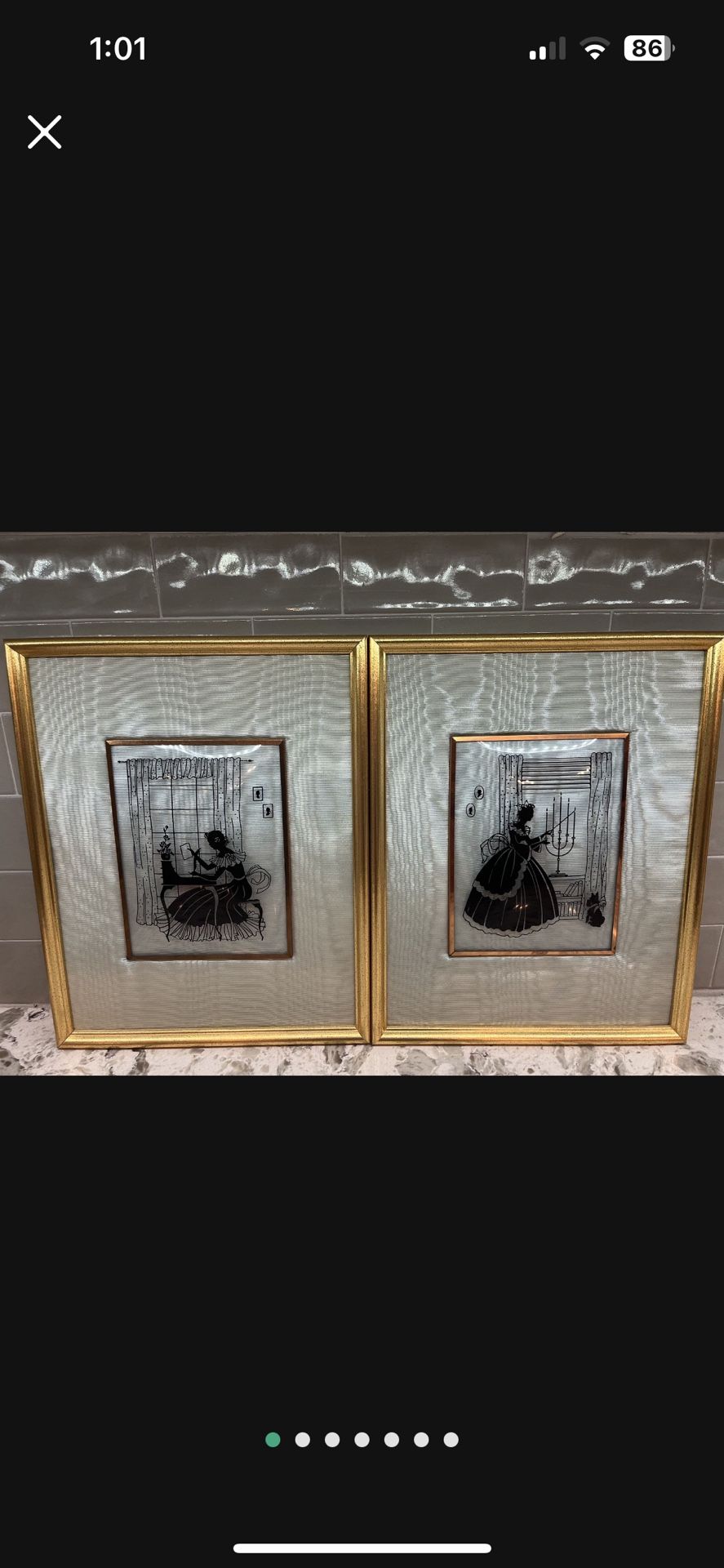Silhouette Art Pair