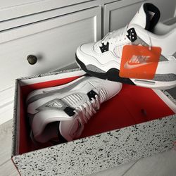Jordan 4 Iv White Cement Sz 4.5y