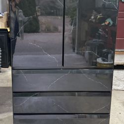 Low 6 Drawer Dresser  Plus 2-door & 3 Drawer Matching Armoire 