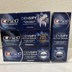 4 Toothpaste Crest Density (Everything $12)