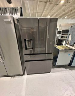 Samsung Refrigerator 36”Inch French Door Glass  (READ!!!)