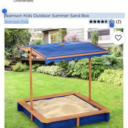 Teamson Kids Outdoor Summer Sand Box Teamson Kids 4.6 out of 5 stars, average rating value. Read 7 Reviews. Same page link. 4