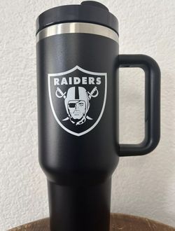 Las Vegas Raiders 40 oz Stainless Steel Insulated Tumbler NEW
