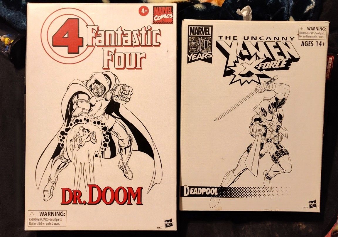 Marvel Legends Retro Dr. Doom & Deadpool