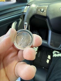 1/10 coin libertad pendant