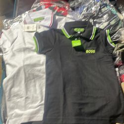 Playeras de niño , 10/12 blanco , 8 negra $25 cada una  nuevas  Seagoville tx