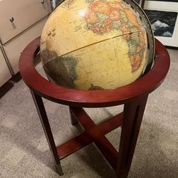 Globe On Stand 