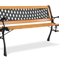 Wooden Patio Garden Bench
