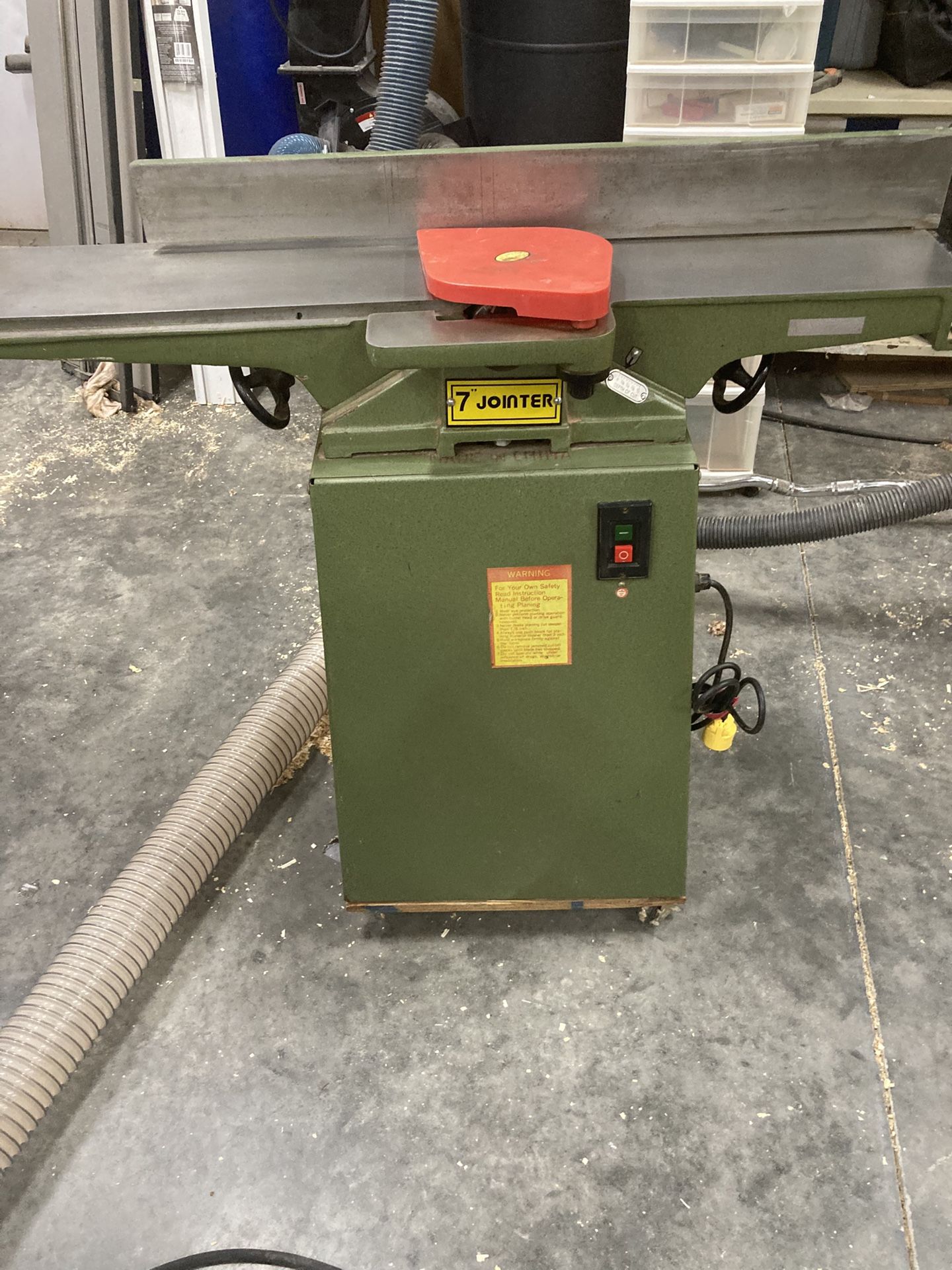 7” jointer