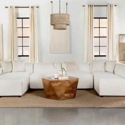 Brand New 7PC Pearl Modular Sectional