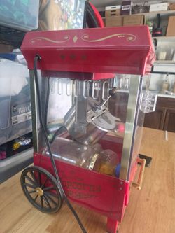 Counter top popcorn machine