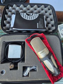 SHURE KSM32 Condenser Microphone w/ case