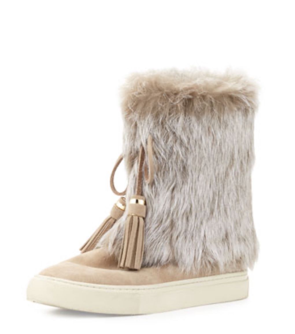 Tory Burch Real Fur Boots 