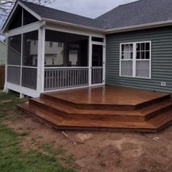 Addition, Screen Porch, Decks