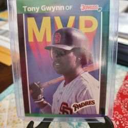 Tony Gwynn 1989 Donruss MVP 1988 Donruss Best Of Baseball Cards 