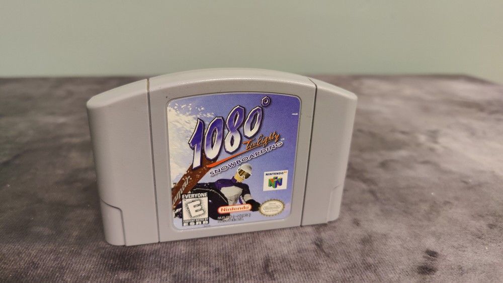 Title: 1080° Snowboarding (N64) Cartridge + Instruction Booklet