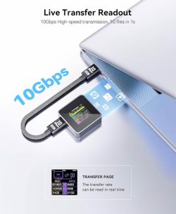Pocket M.2 2230 NVMe SSD Enclosure LCD Status Display + 64GB SSD