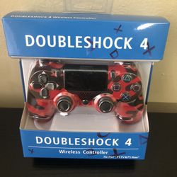 Brand New Red Camo PS4 Controller