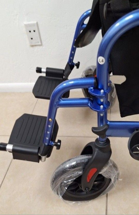 All Terrain Rollator Walker Transport Wheelchair Combo