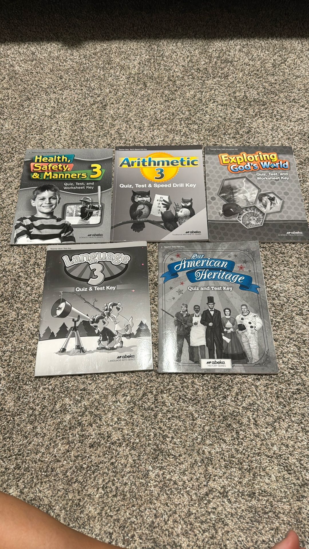 Abeka 3rd Grade Books
