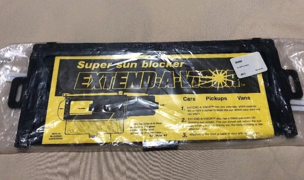 Brand New super Sun Blocker Extend A Visor Never Used Perfect