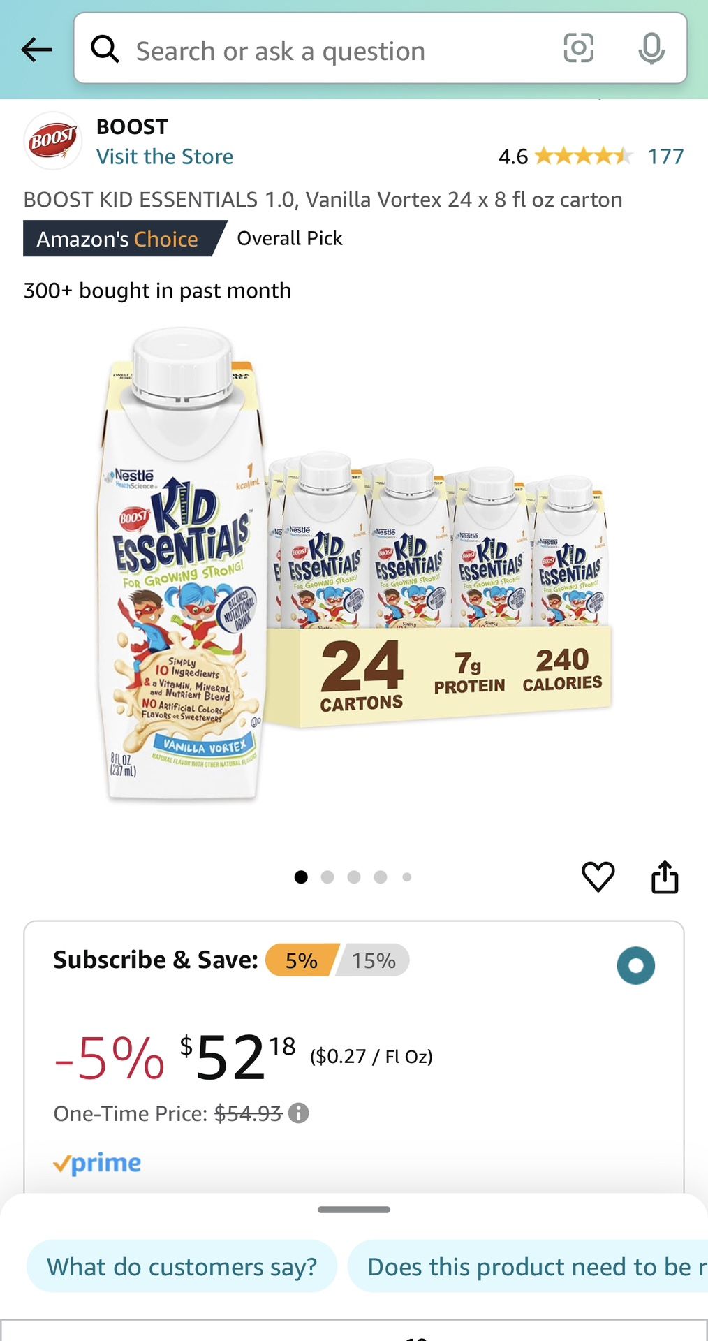 Nestle Boost Kid Essentials