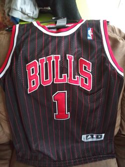 Adidas bulls rose jersey all stitched