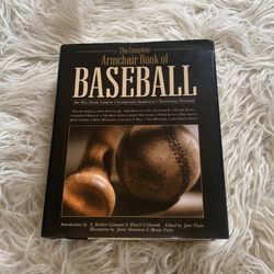 Hardcover Complete Armchair Book Of Baseball 