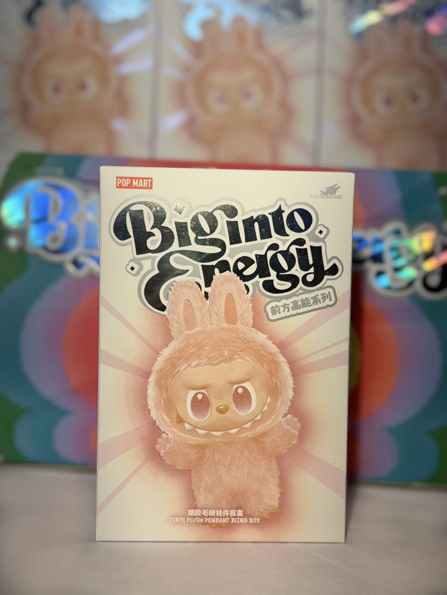 Authentic LABUBU Big into Energy Plush Figure