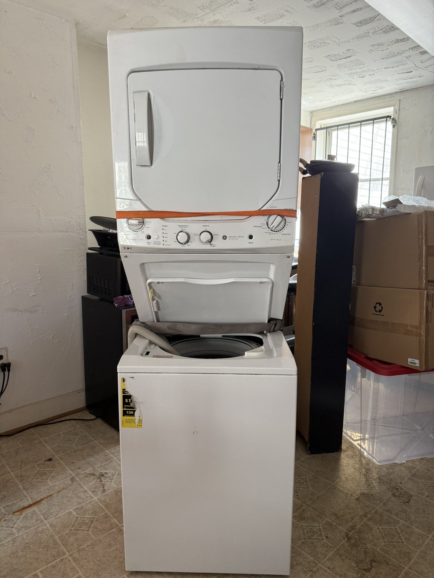 Stacked Washer & Dryer