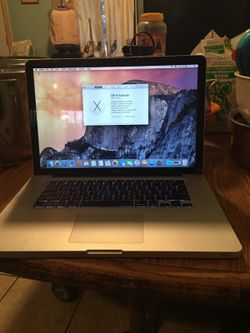 MacBook Pro 15inch late 2008 core 2